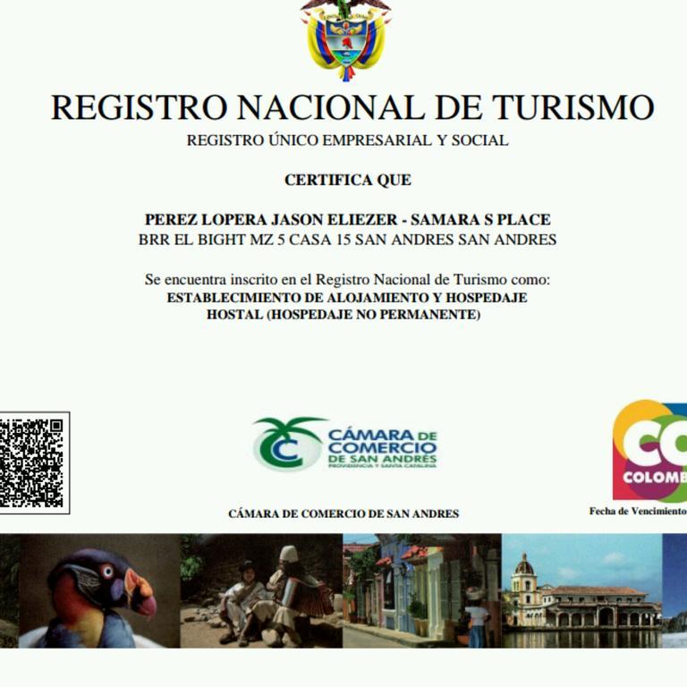 San AndrésSamara'S Place公寓 外观 照片